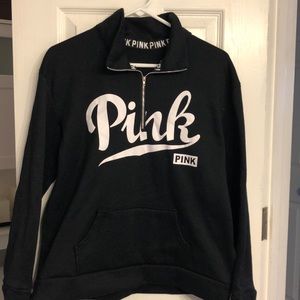 PINK / Victoria’s Secret Half Zip Sweatshirt